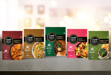 An Appetizing Packaging for A Spice Brand
